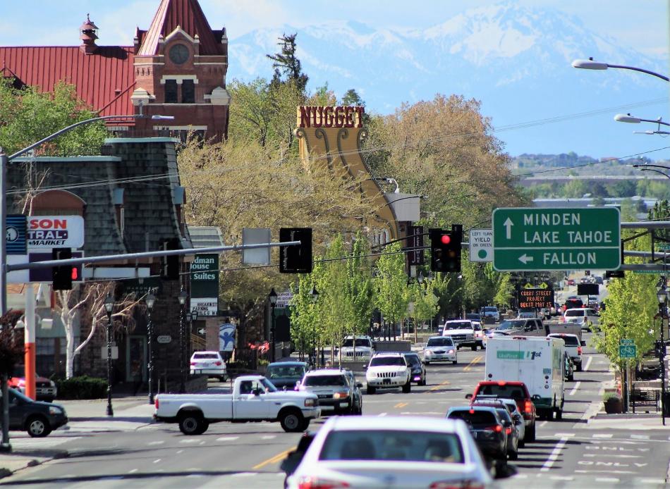 File photo by Brett Fisher. Looking southbound Carson Street.
