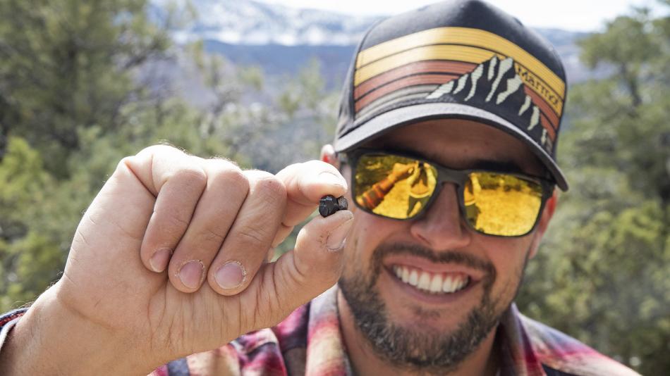 Garnet Hill west of Ely in eastern Nevada, is a rockhounding site where visitors can search for garnet and keep what they find.