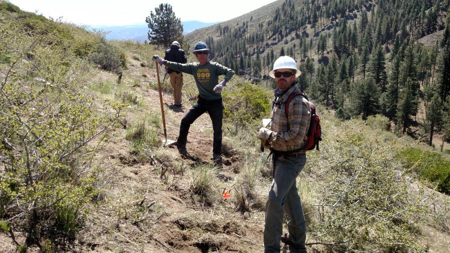The Bike Smith and Muscle Powered have teamed up to build a trail in the Ash Canyon area.