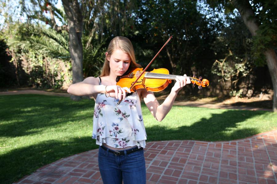 Sierra Lutheran High School alum Aleyna Gilson will perform the Mendelssohn concerto at Pt. Loma Nazarene University on April 26