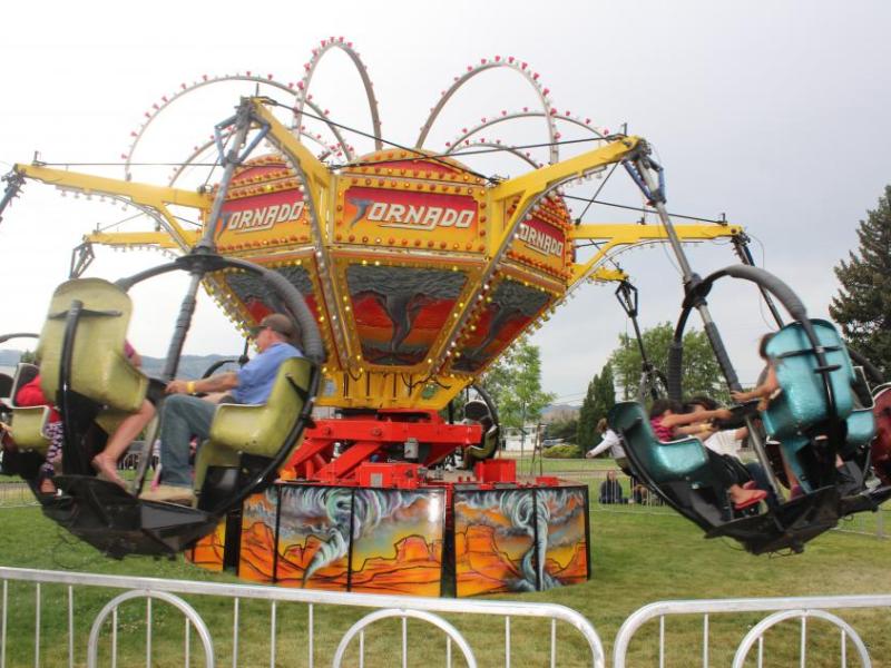 Photo by Brett Fisher. The RSVP Spring Celebration and Carnival runs through Sunday at Mills Park.