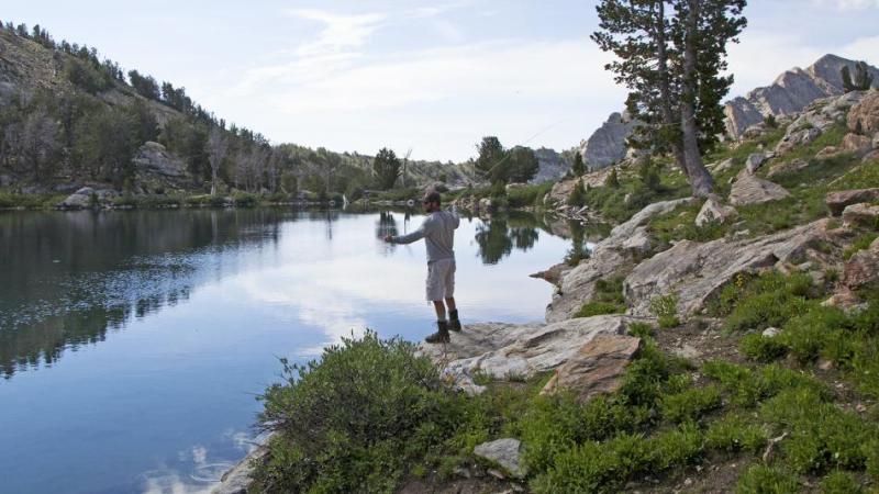 For anglers, the landscape and lore of Nevada and the West is that of the trout. Travel Nevada photo