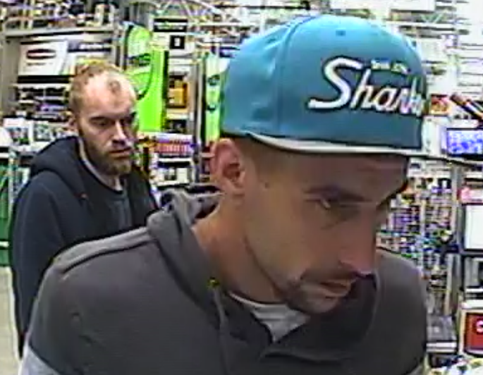 Stephen Barns, left, is in custody while Ricky Jager, right, remains at large