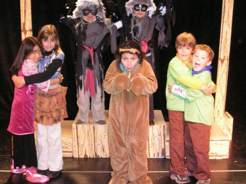 Camp culminates with a performance for family and friends