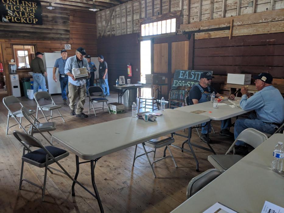 Breakfast and lunch was served for course members.