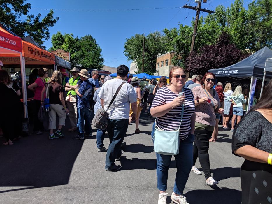 The Capital Brewfest helped attendees cool off during the first full day of summer.