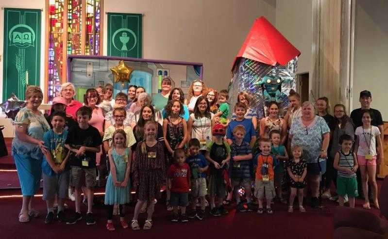 Summer Worship at St. Paul's Lutheran Family!