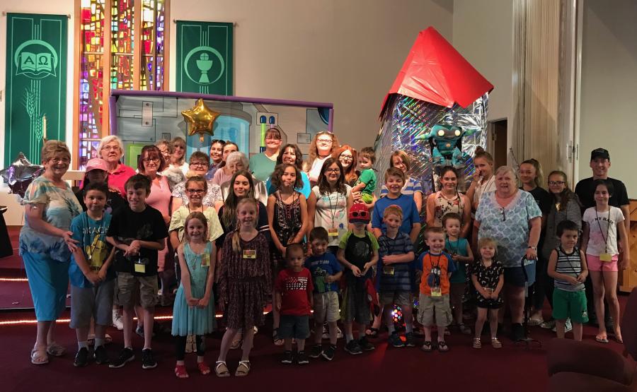 Summer Worship at St. Paul's Lutheran Family!