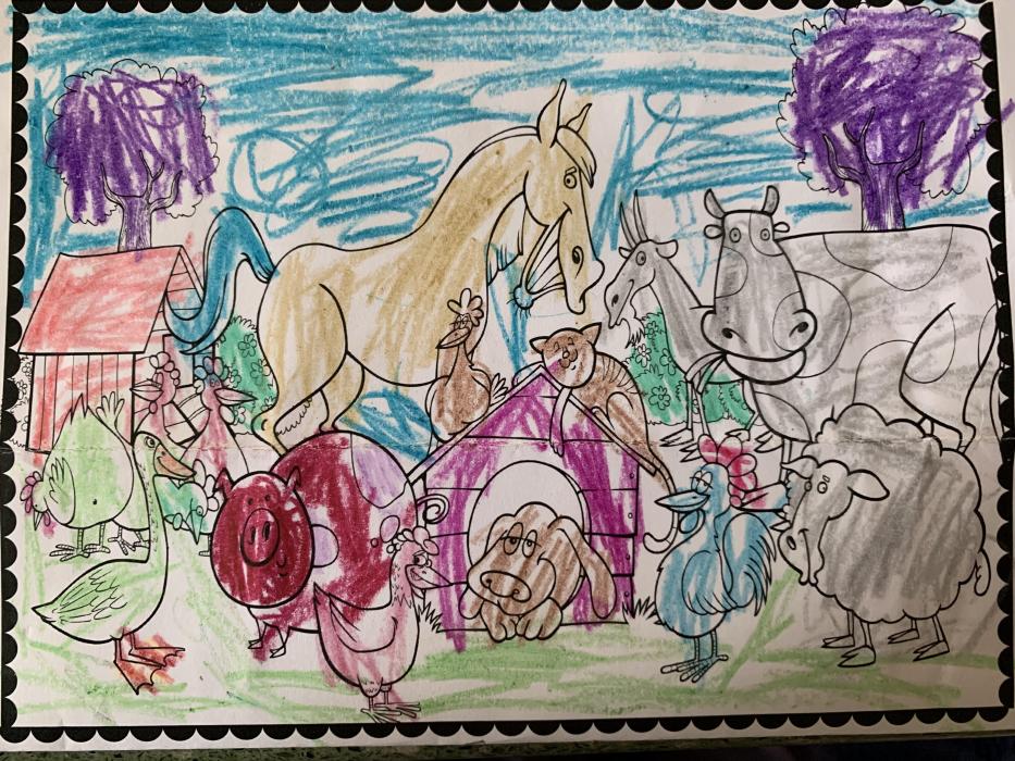 Winner of 6 and under category: Ensley