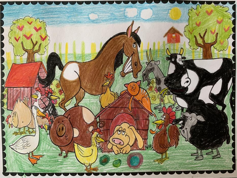 Winner of ages 6-10 category: Madi K.