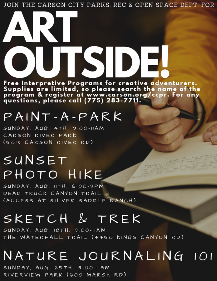 Poster for Art Outside!