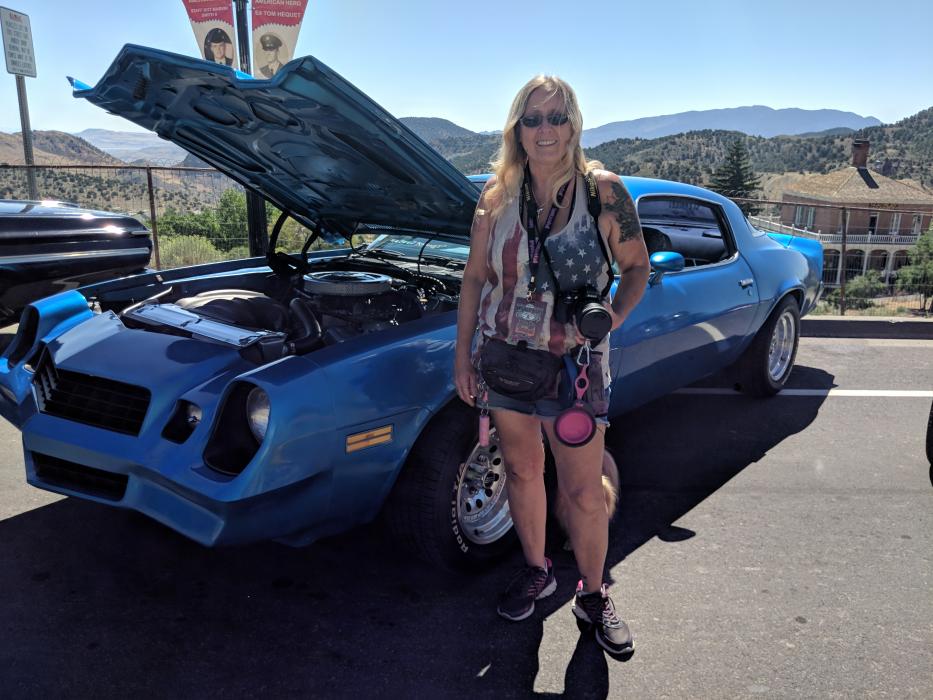 Taylor James' 1978 Chevrolet Camaro z28 was on display.