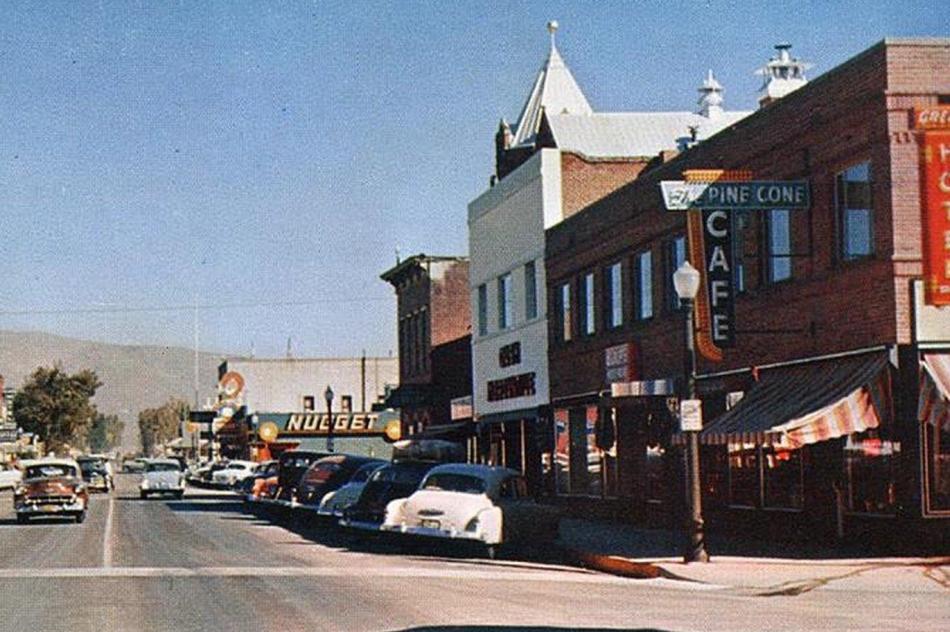 Carson City as it looked in the 1950’s.