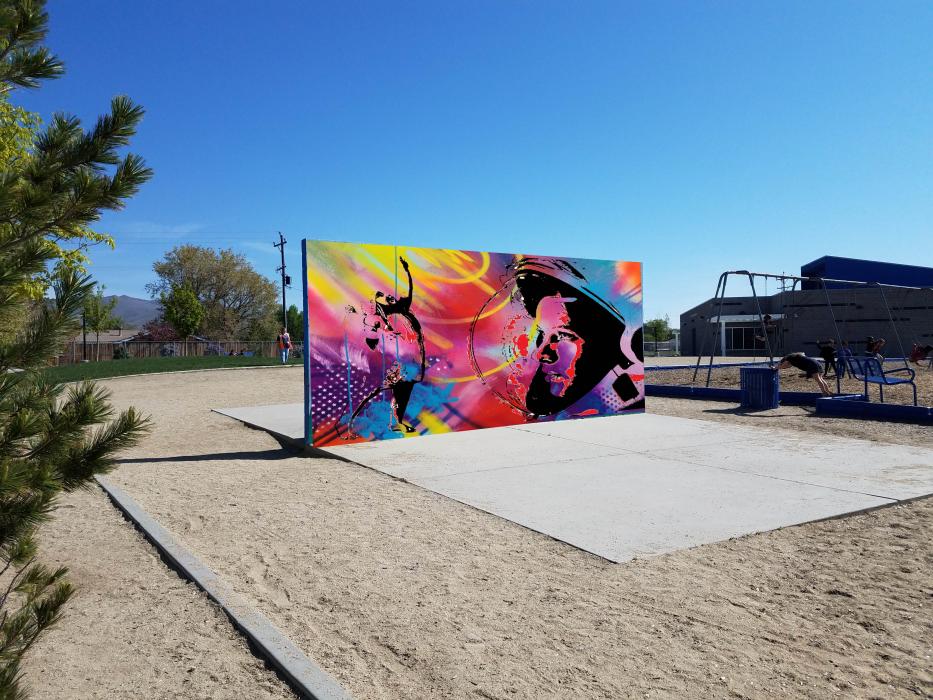 Selected mural sketch by Bryce Chisholm