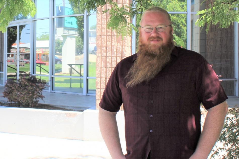 Carson City Community Center manager Eric Klug stands outside the center currently undergoing further refresh.