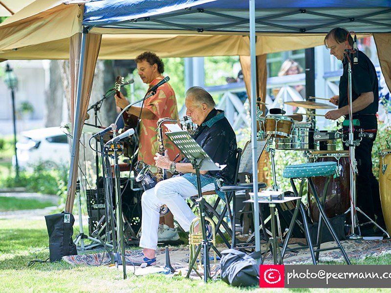 The Rocky Tartarelli Band performed Friday at the Bliss Mansion in Carson City during the 2019 Jazz and Beyond concert series.