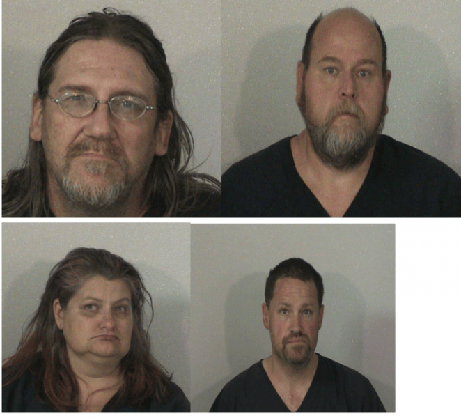 From top L to R: John Zalewski, Jerod Melton Brewer, Loretta Bennetts, and David Dubois