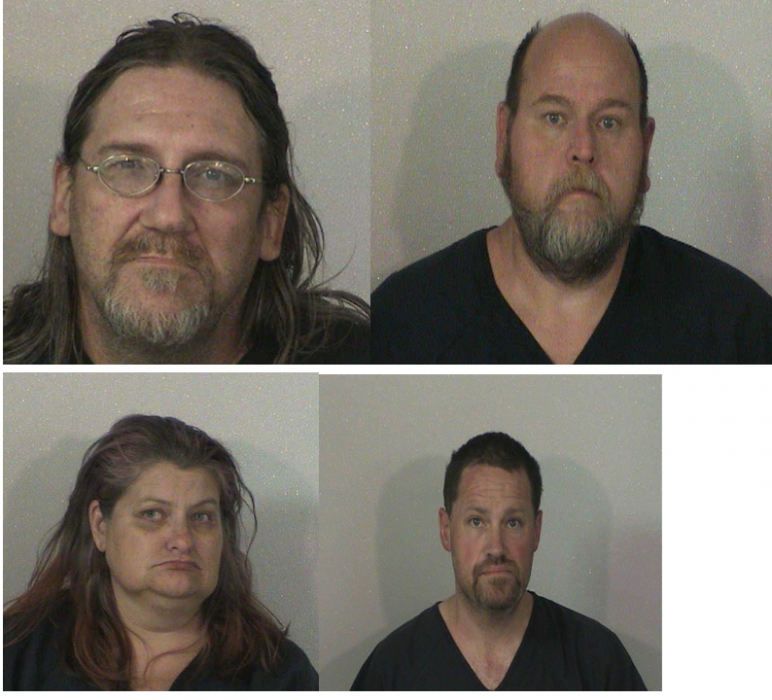From top L to R: John Zalewski, Jerod Melton Brewer, Loretta Bennetts, and David Dubois
