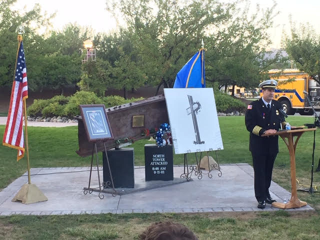 Carson City Fire Chief Sean Slamon.