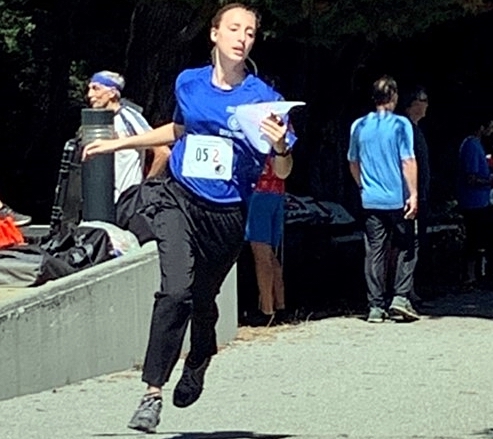 CHS junior Trinity Harvey competing in the NJROTC US National Orienteering Team Championships.