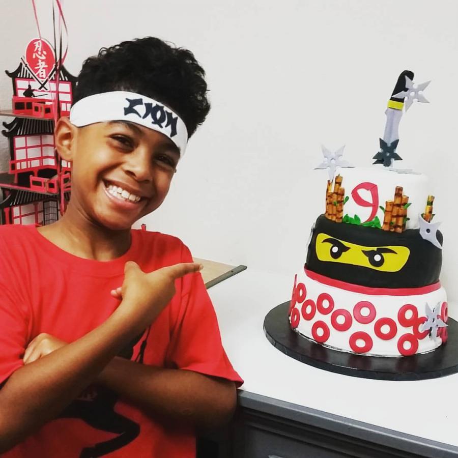 10yo Zion's Ninja Birthday Party