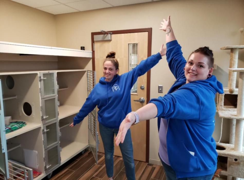 Nevada Humane Society's Carson City team emptied the cat rooms during the 2-day event.