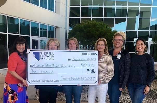 In the photo are: Claudia Saavedra, Cheryl Smith, Christine Burau, Leslie Cain, Angelina Craig, and Amy Hyne-Sutherland, PhD.