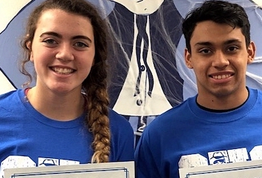 CHS Athletic Department’s Athletes of the Week are Camille Larkin and Gilbert Polanco.