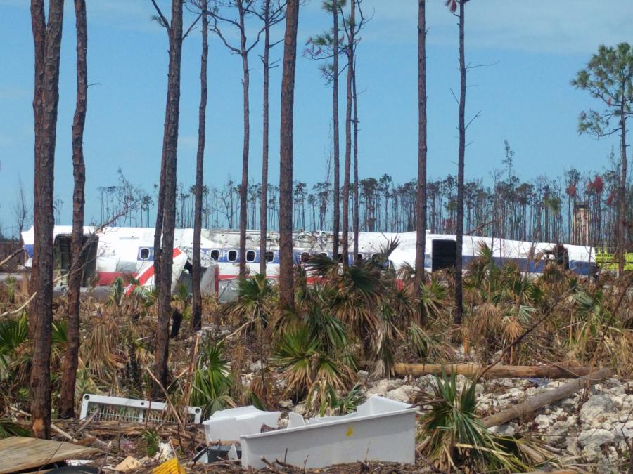 Grand Bahama- international airport after Dorian 3