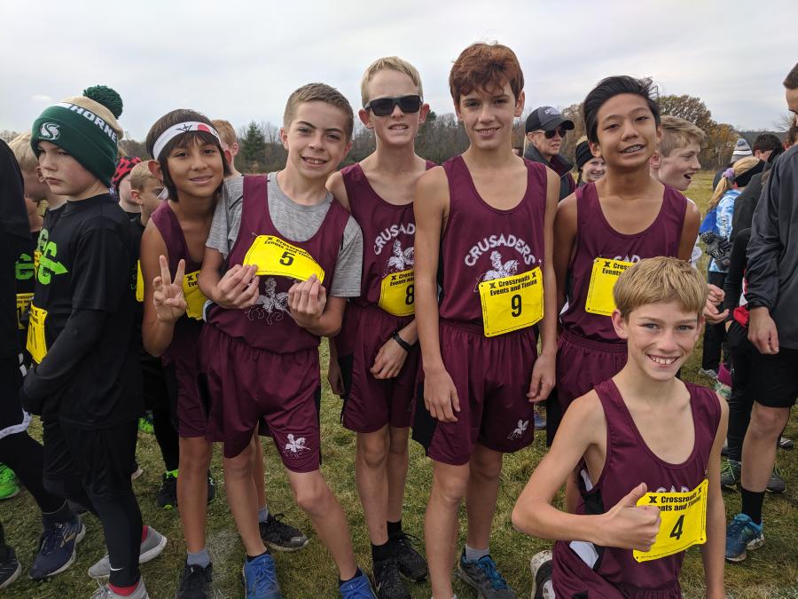 Crusaders Cross Country Runners