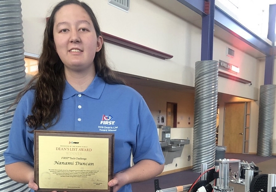 CHS student Nanami Duncan.