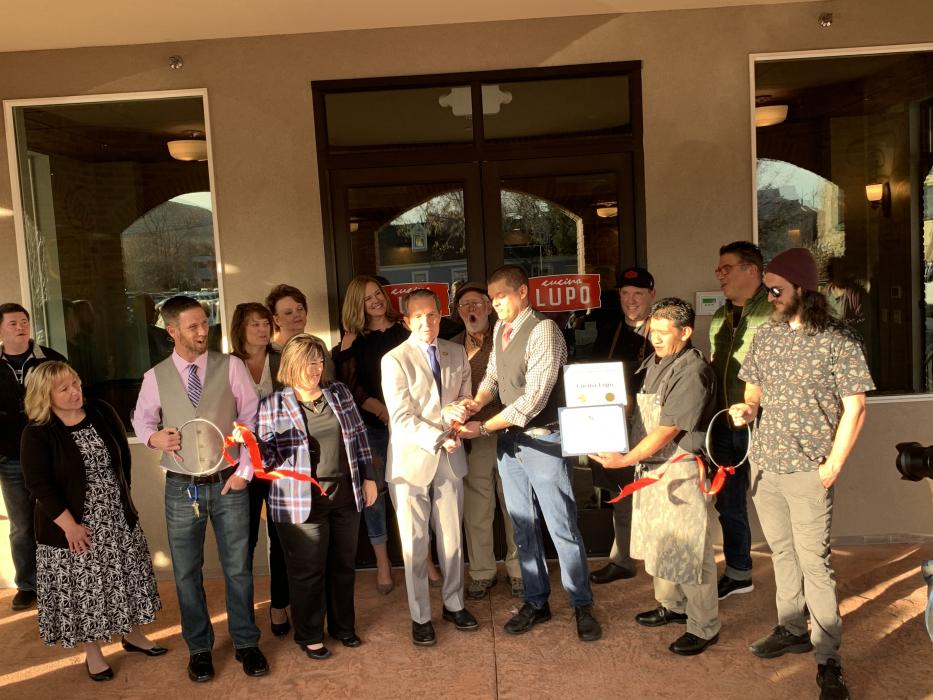The ribbon cutting ceremony was held Tuesday. Photos by Jenny Treece