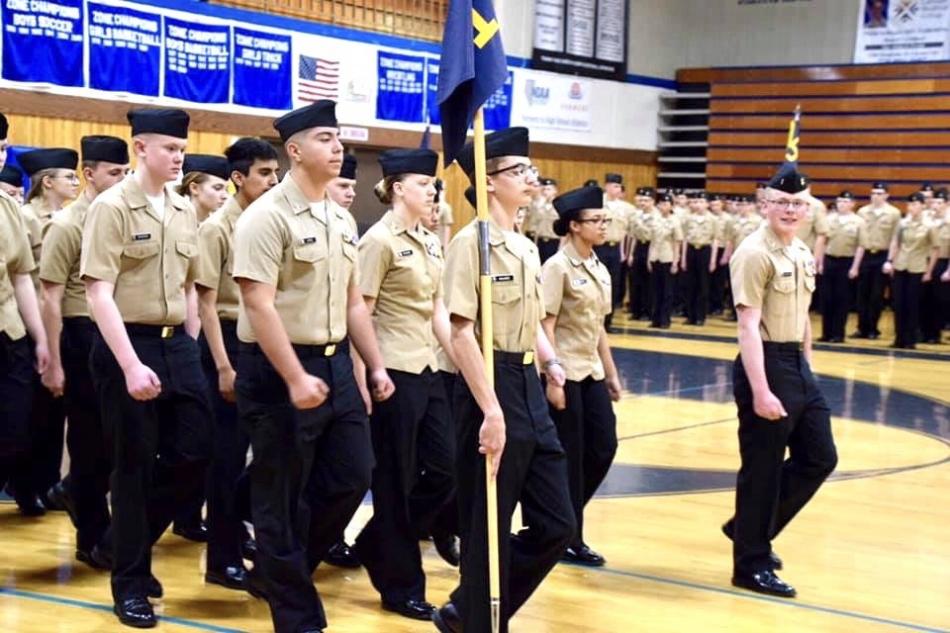 CHS NJROTC battalion will be inspected by the area 13 manager Nov. 19. Photo Credit Heather Fancher.