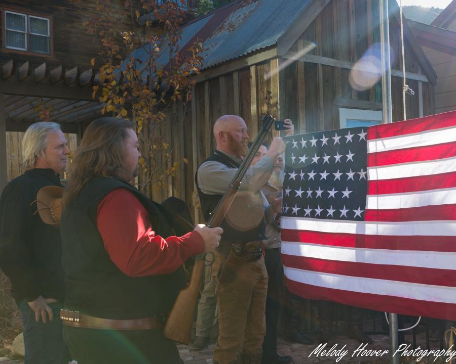 36 Star Flag to honor the State of Nevada history