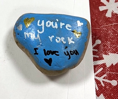 CHS Friday’s rock painting activity was a hit, and most students created gifts for others.