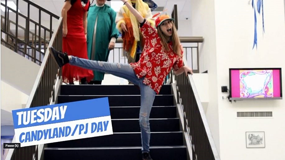 CHS Winterfest 2020 Candy Land pajamas dress-up day Jan. 21.