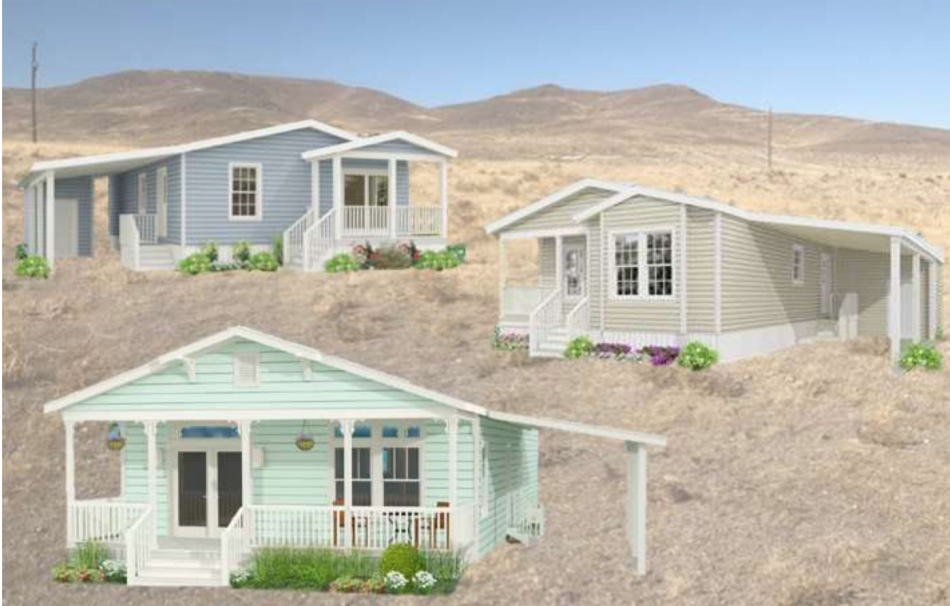 The concept design for the rejected Silver Springs mobile home project