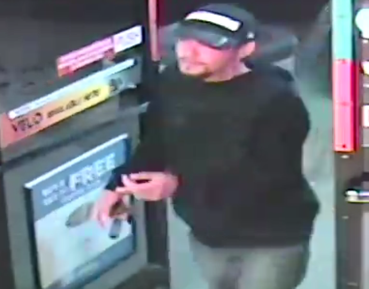 Suspect Jason Williams in this surveillance photo.