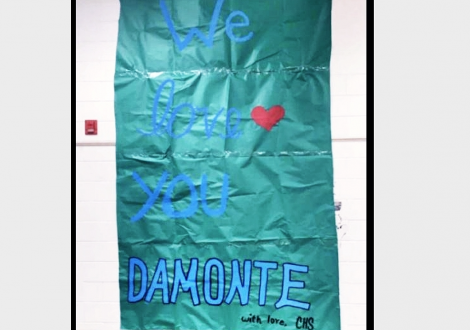 CHS Carson Strong sends message of kindness to Damonte Ranch High School.