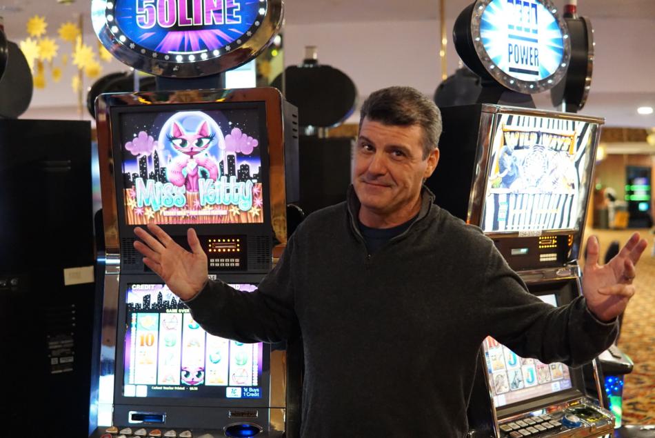 Nugget owner Dean DiLullo stands in front of a soon-to-be closed machine