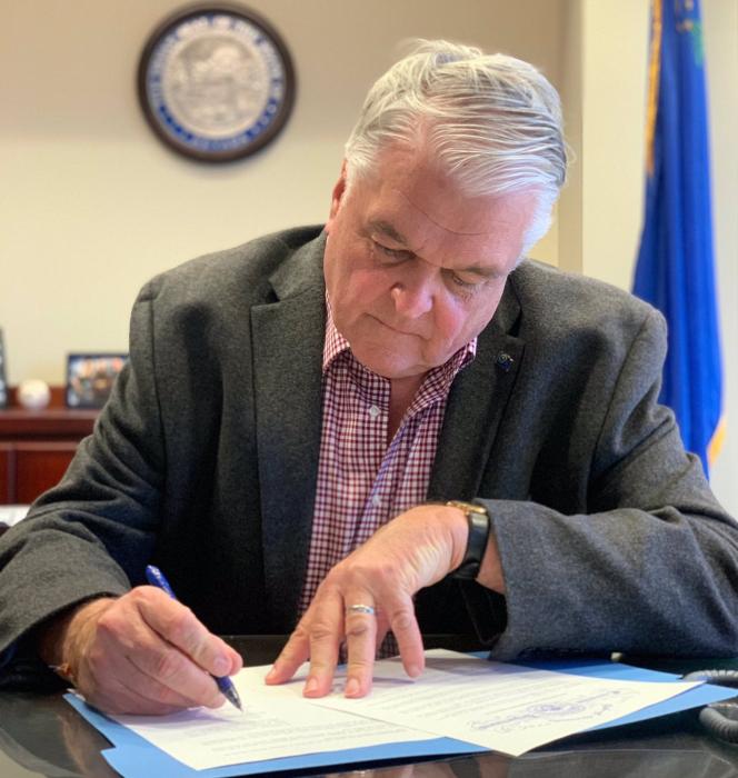 Nevada Gov. Steve Sisolak.