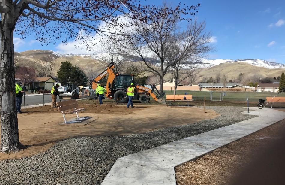 The grass area of Sonoma Park will re-open to the public Friday afternoon.