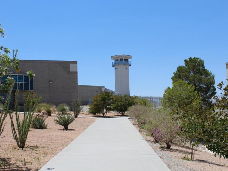 High Desert State Prison, located north of Las Vegas