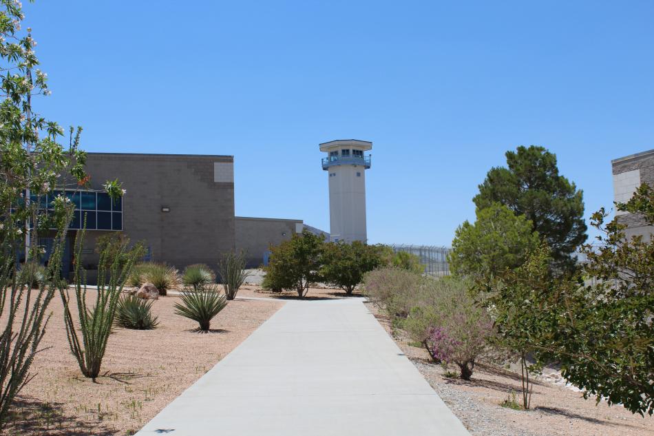High Desert State Prison, located north of Las Vegas