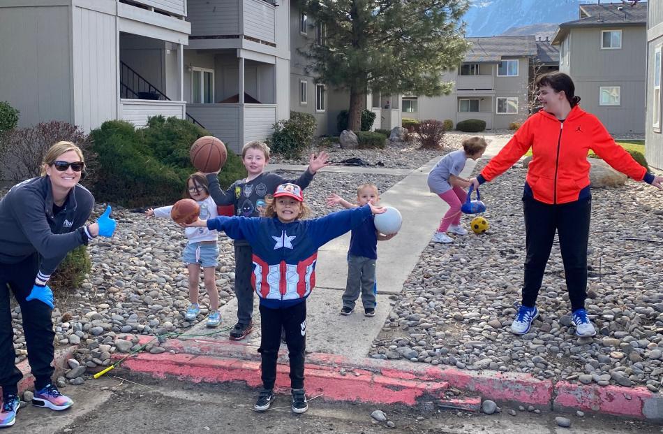 Carson City teachers have found various ways to connect with students away from campus.