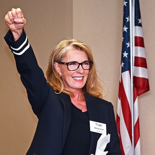 Patricia Ackerman is a Democrat running for Nevada Congressional District 2