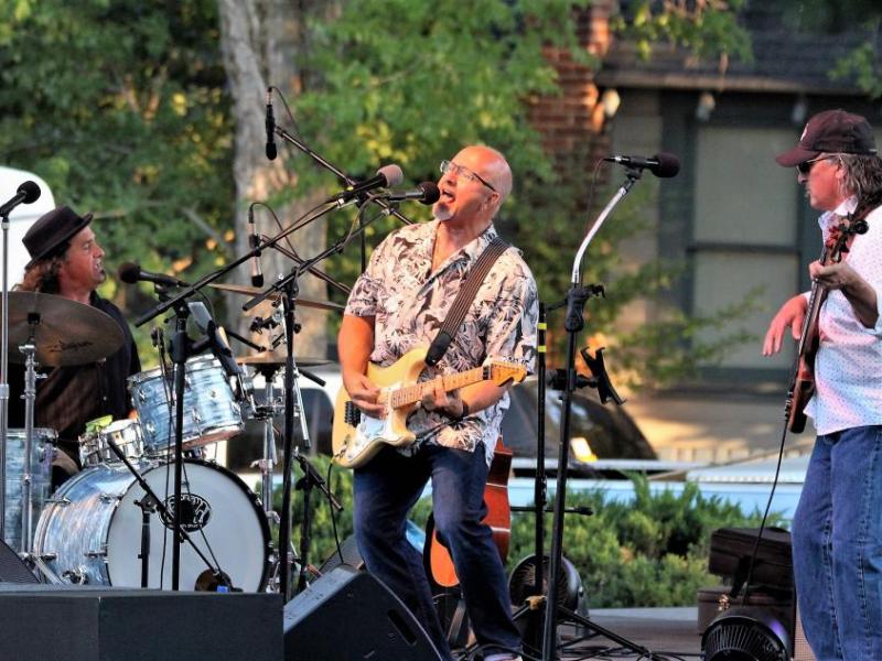File photo by Brett Fisher. The Trippin' King Snakes on the Minnesota Street Stage.