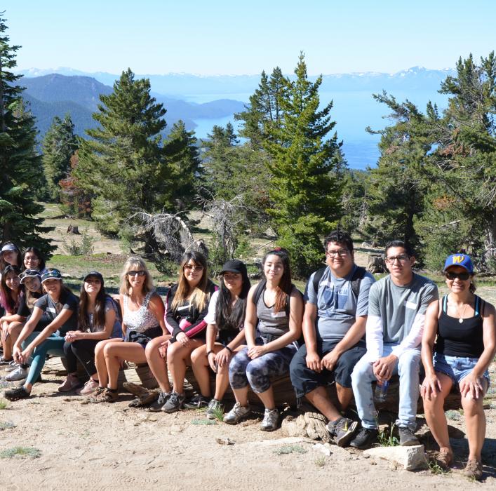 Latino Cohort started the 2019-20 school year with a hike to Mount Rose.