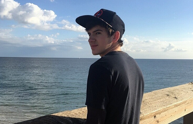 CHS Digital Media student Nick Baggio.