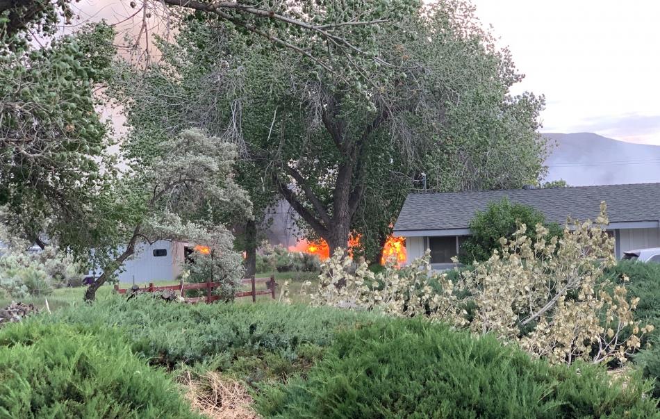 Photo courtesy of CCFD chief Sean Slamon